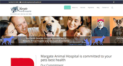 Desktop Screenshot of margateanimalhospital.com